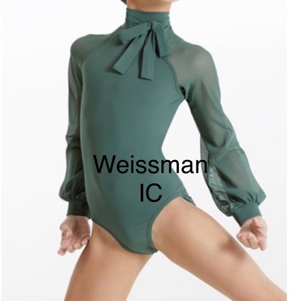 Sage green leotard IC